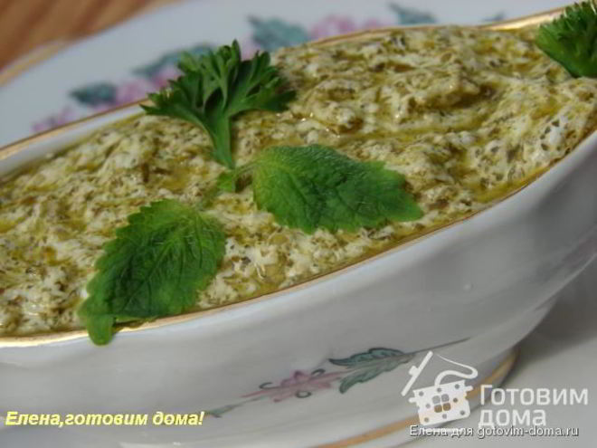 Рецепт франкфуртского зеленого соуса