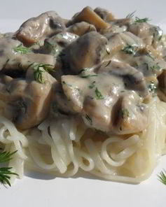 Грибной соус для спагетти