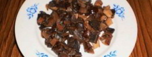 грибной соус из сушеных грибов. Шаг 3