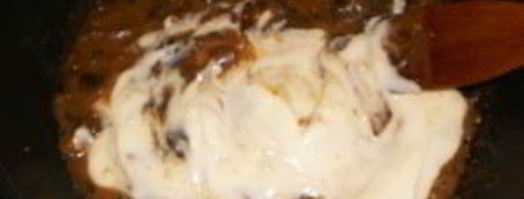 грибной соус из сушеных грибов. Шаг 7