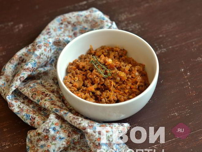 Рецепт итальянского мясного соуса