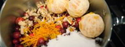 клюквенный соус к мясу. Шаг 3