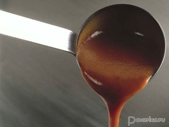 Рецепт коричневого основного соуса