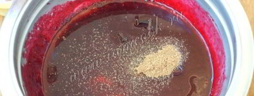 малиновый соус. Шаг 3