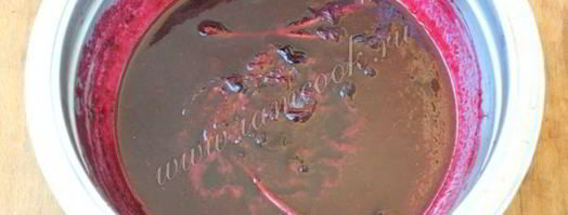 малиновый соус. Шаг 4