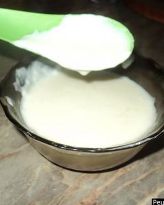 Молочный соус для овощных блюд