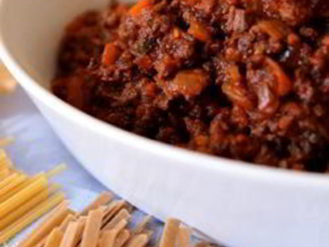 Рецепт мясного соуса болоньезе