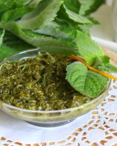 Мятно-апельсиновый соус