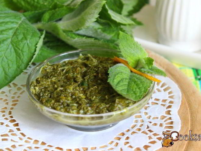 Рецепт мятна-апельсинового соус