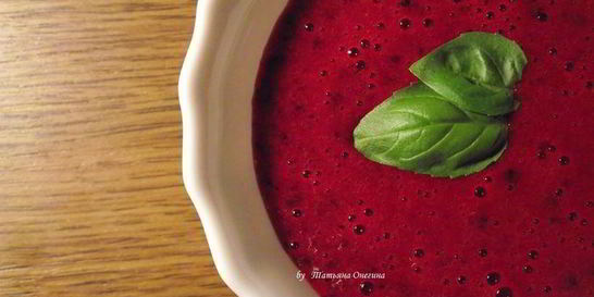 Острый смородиновый соус с мятой