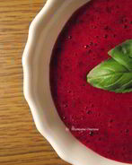 Острый смородиновый соус с мятой