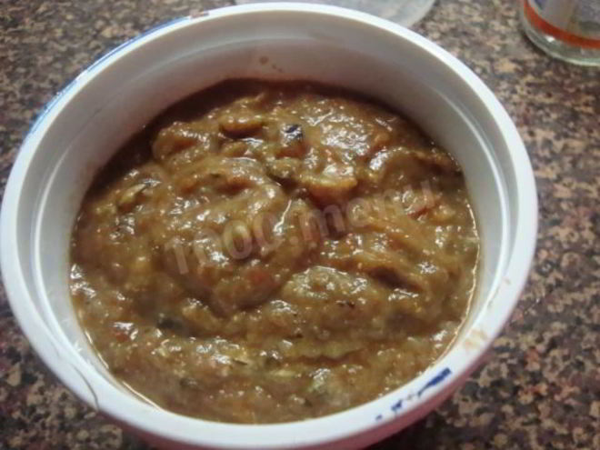 Рецепт овощного соуса к шашлыку