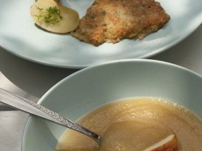 Рецепт печеного яблочного соуса