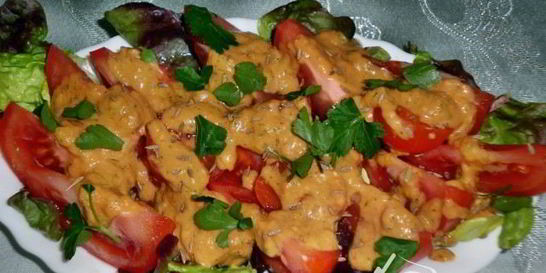 Помидорно-чесночный соус