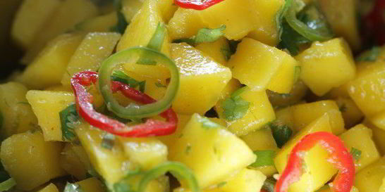 Салат-соус из манго