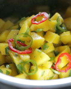 Салат-соус из манго