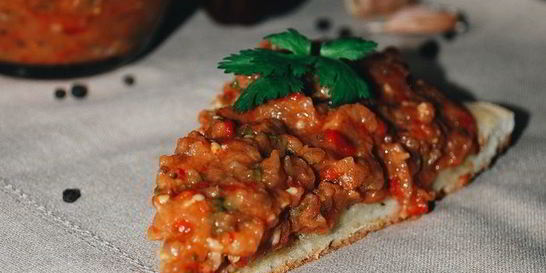 Сербский соус с запеченными овощами