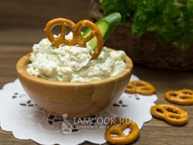 Рецепт сливочного соуса для шаурмы с огурцом