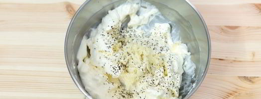 сливочный соус для шаурмы с огурцом. Шаг 10