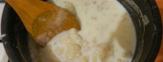 сливочный соус с ветчиной. Шаг 2