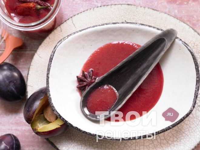 Рецепт сливового соуса