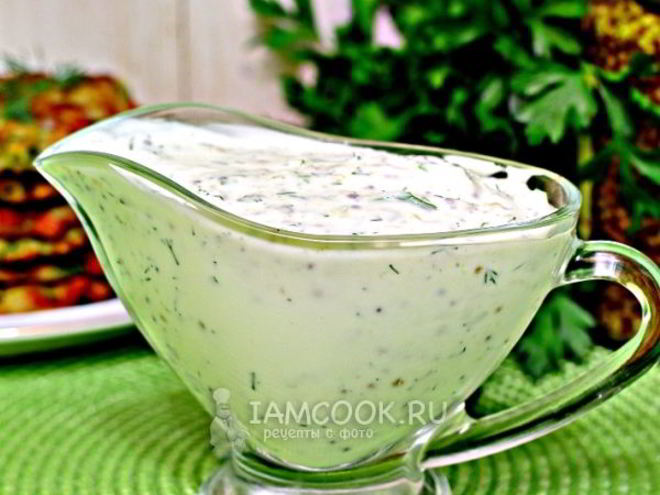 Рецепт сметанного соуса
