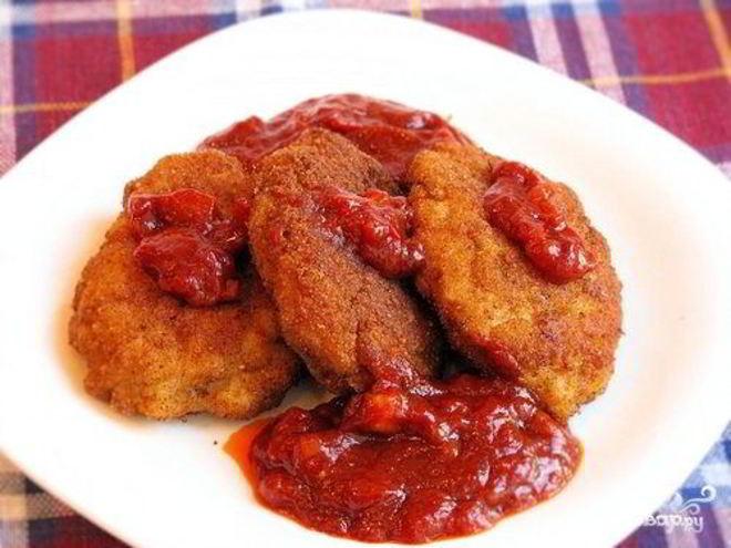 Рецепт соуса для куриных котлет