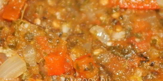 Соус для спагетти из помидор