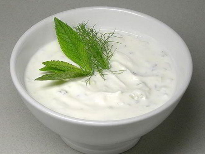 Рецепт соуса дзадзики с паприкой