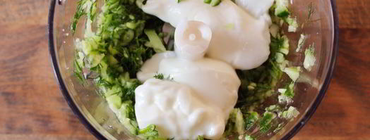 соус дзадзики. Шаг 5