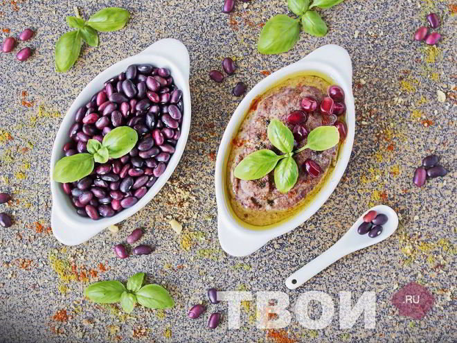 Рецепт соуса из фасоли