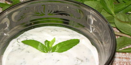 Соус из йогурта