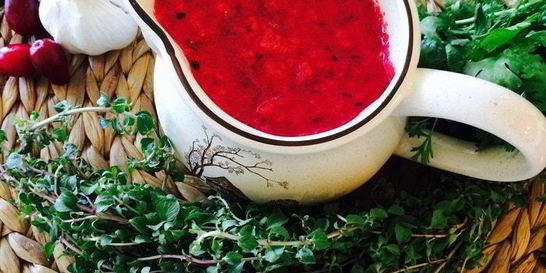 Соус из кизила