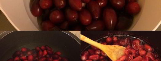 соус из кизила. Шаг 2