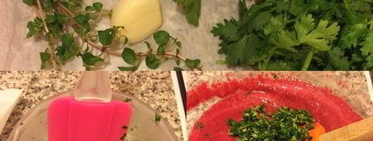 соус из кизила. Шаг 4