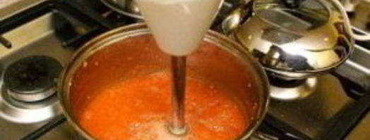 соус из помидор и хлопьев чили. Шаг 3