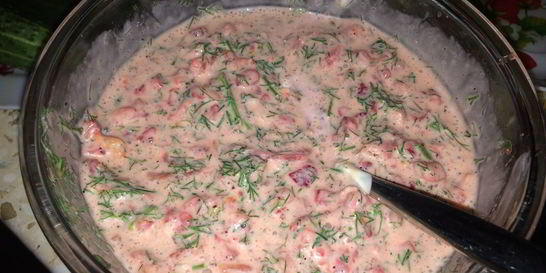 Соус из помидоров и клубники к мясу