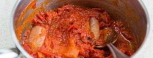 соус из помидоров. Шаг 2