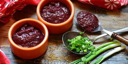 Соус из слив на зиму