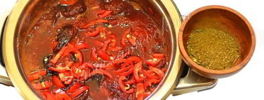 соус из слив на зиму. Шаг 5