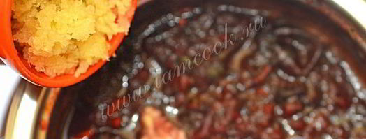 соус из слив на зиму. Шаг 7