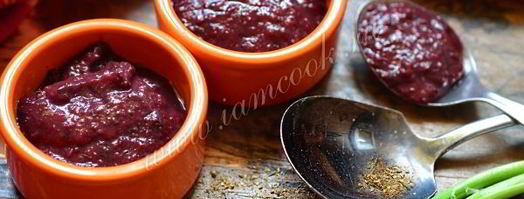 соус из слив на зиму. Шаг 9