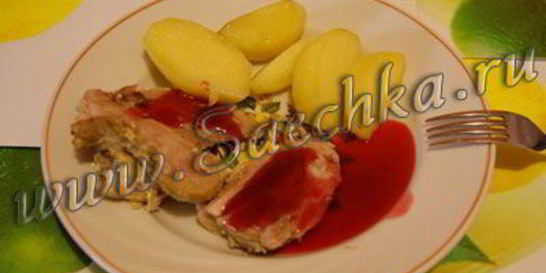 Соус из смородины