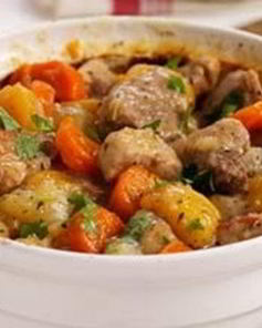 Соус из свинины с картофелем