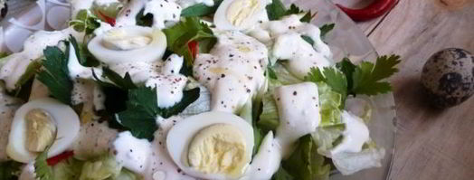 соус из творога для зеленых салатов. Шаг 8