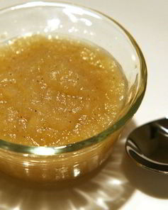 Соус из яблочного пюре