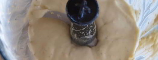 соус на основе сыра с голубой плесенью. Шаг 3