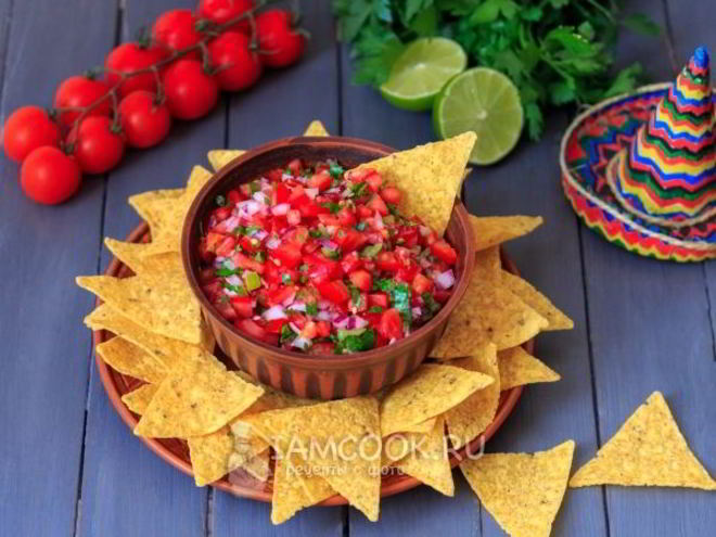 Рецепт соуса пико-де-гальо