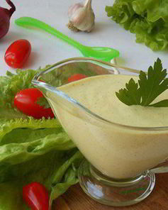 Соус с кефиром для шаурмы