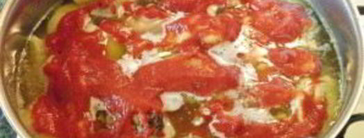 соус с курицей и картошкой. Шаг 9